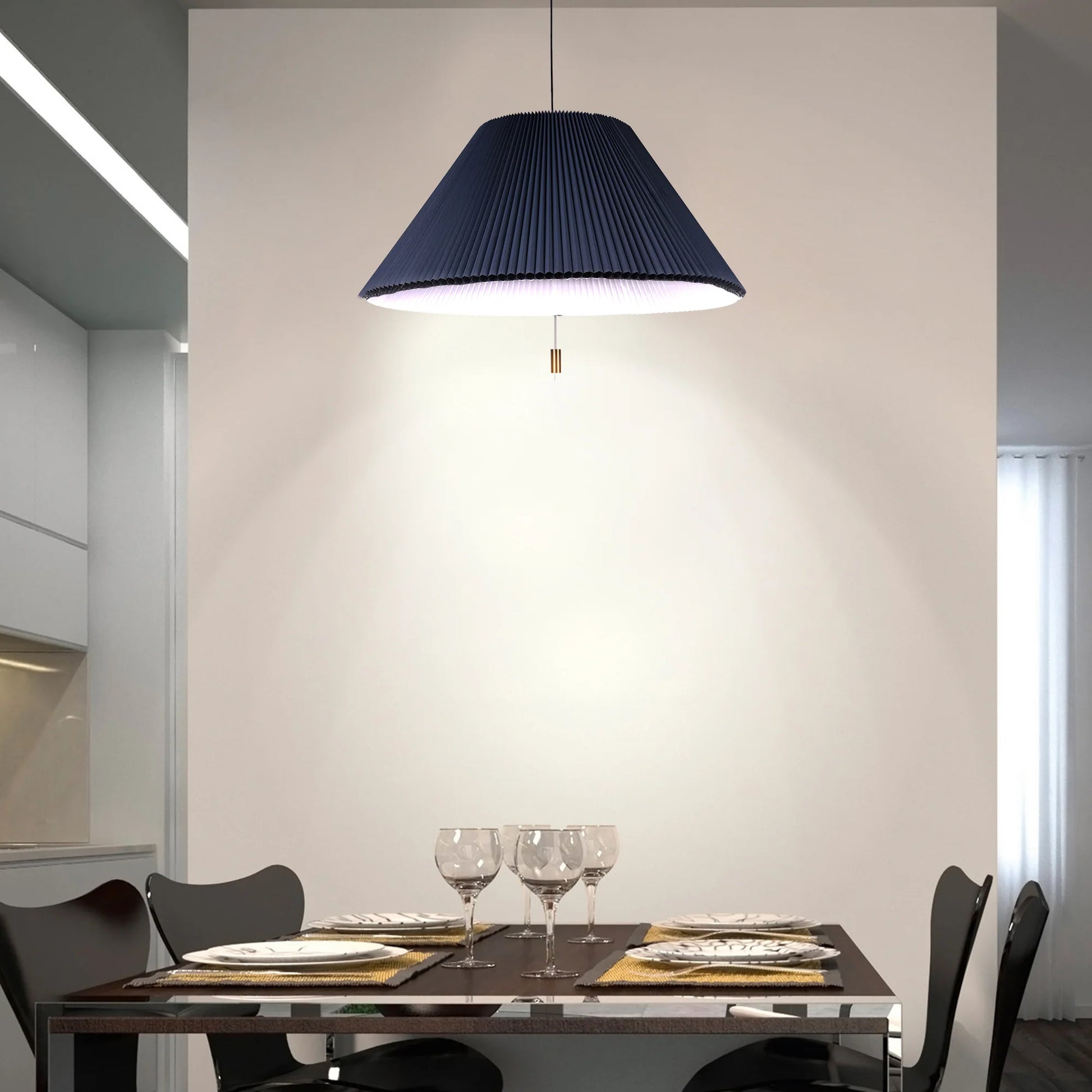 Shape Changing Pendant Lamp